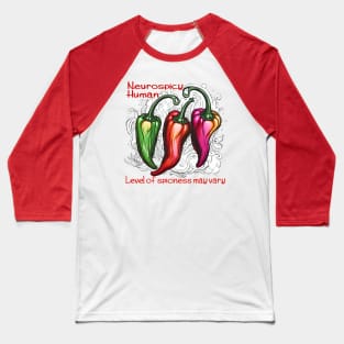 Neurospicy Human Baseball T-Shirt